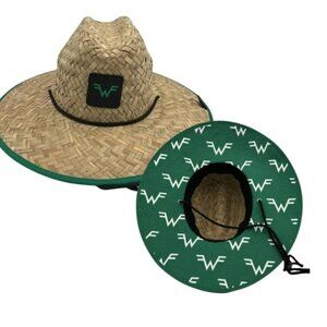 Weezer Band Beach Maxiumum‎ Sun Straw Hat RARE